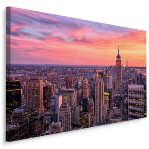 Plátno Panorama Města New York IV. Varianta: 70x50